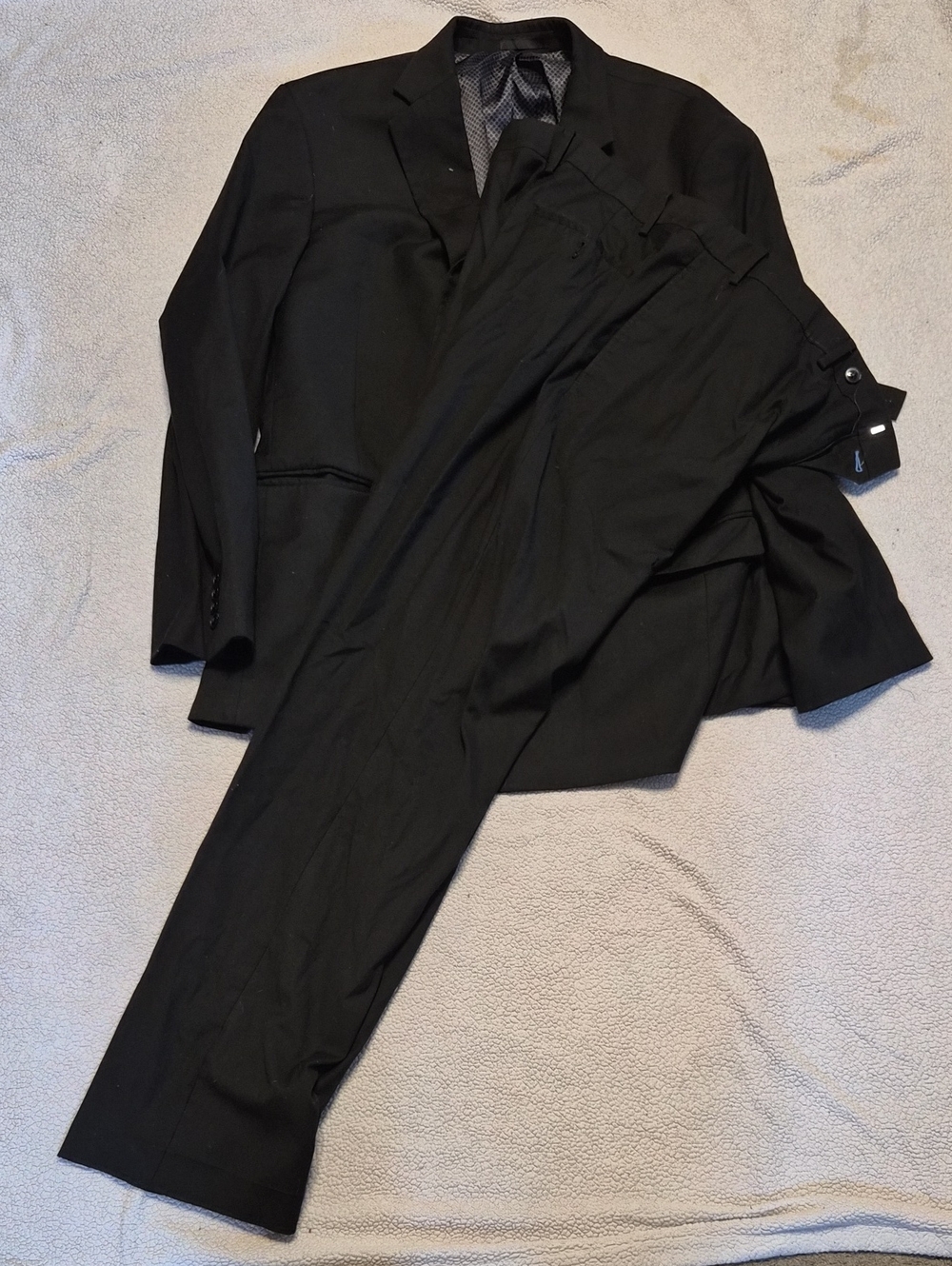 Van Heusen Black Men Suit - Classic Two-Piece Set